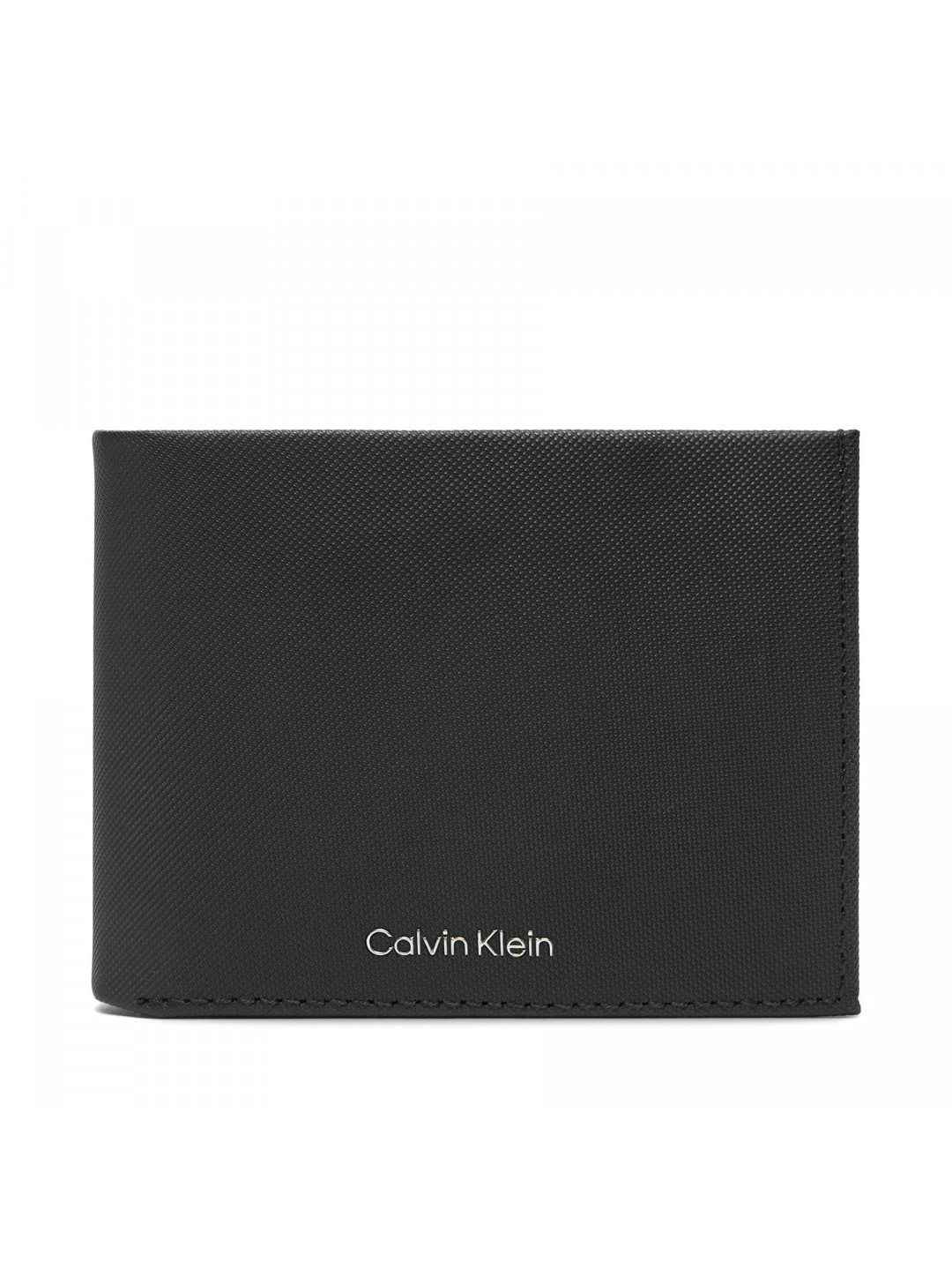 Pánská peněženka Calvin Klein Ck Must Comp Trifold W Coin & Ca LV04D1045G Černá